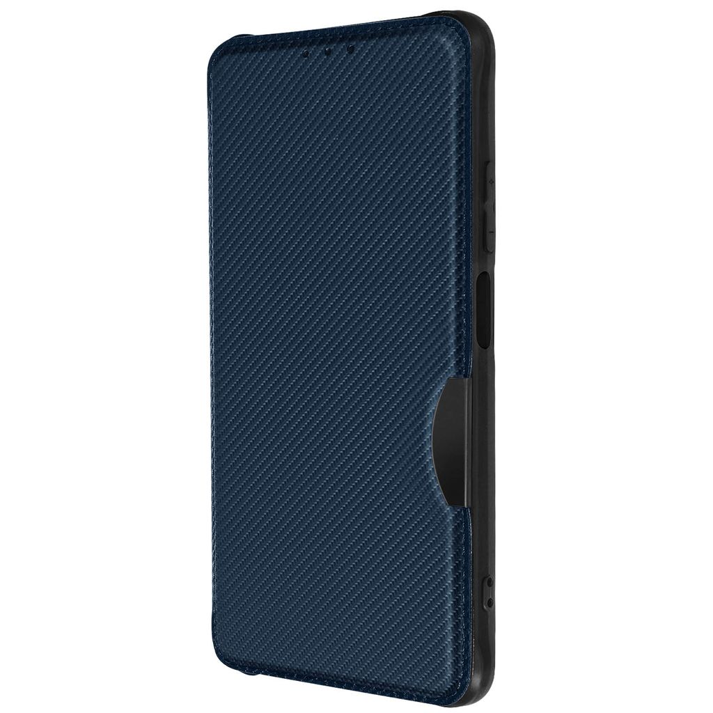 Etui für Xiaomi Redmi Note 11 Pro 5G Verstärkte Ecken Razor Book Dunkelblau