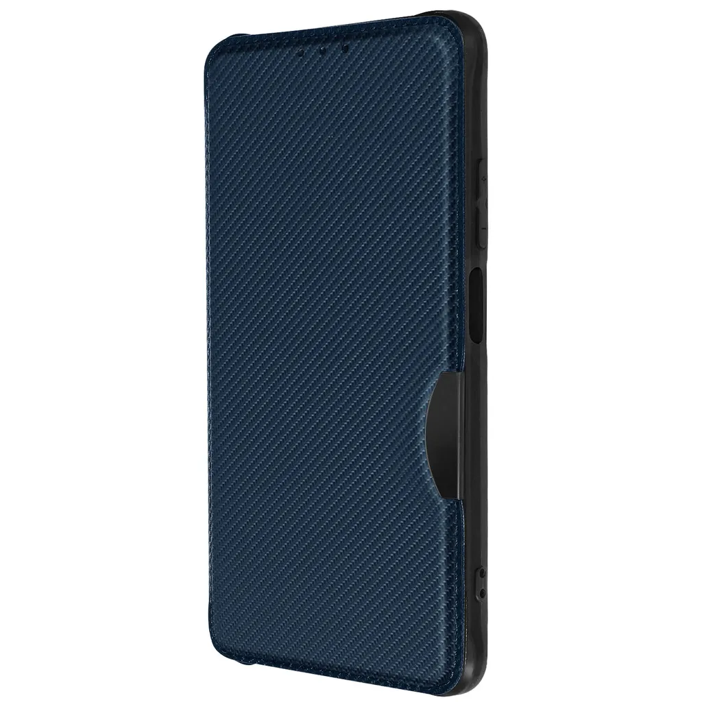Custodia Xiaomi Redmi Note 11 Pro 5G Razor Book Blu Scuro - Protezione Vera