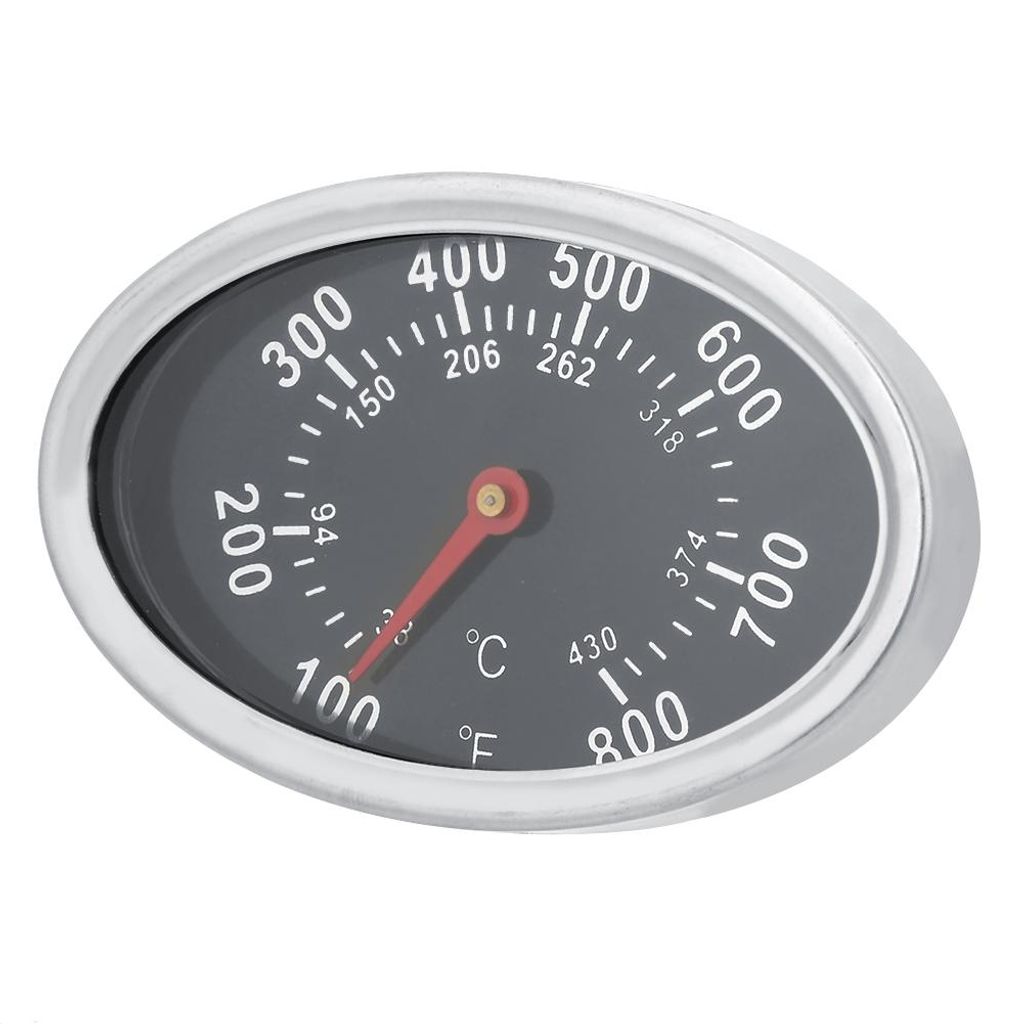 Nerezový teploměr grilu BBQ smoker zobrazuje teplotu 430 ℃ Obrázek produktu 