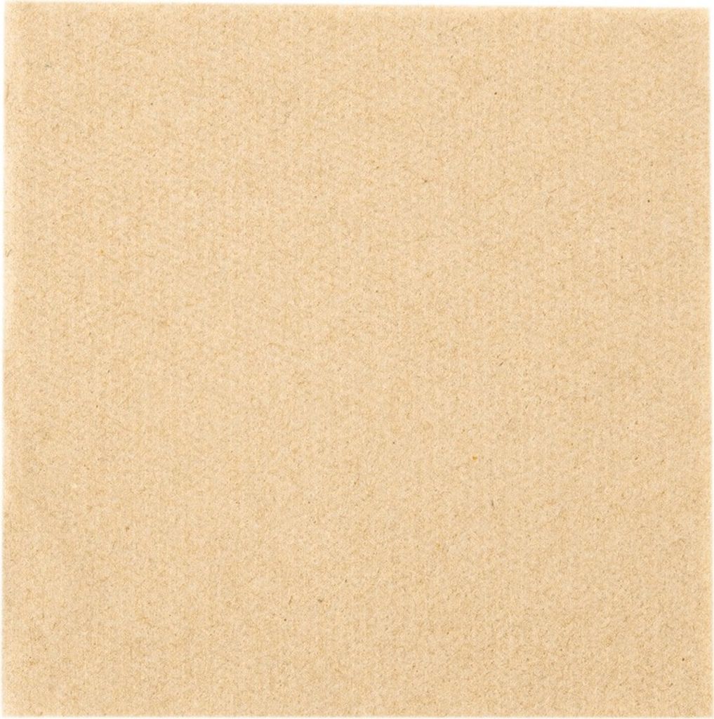 Sovie HORECA Mini Cocktail-Servietten in Sand aus Softpoint, 20 x 20 cm, 2-lagig, 250 Stück
