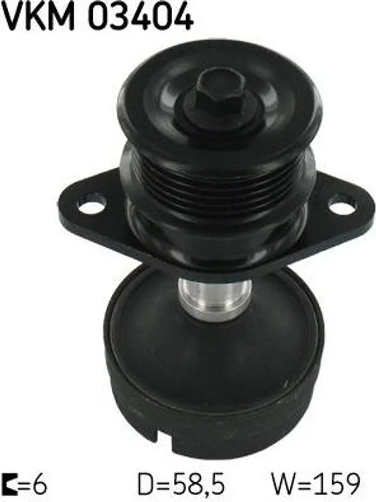 Fin des Bruit Alternateur : Roue Libre SKF VKM 03404 Focus et Fiesta