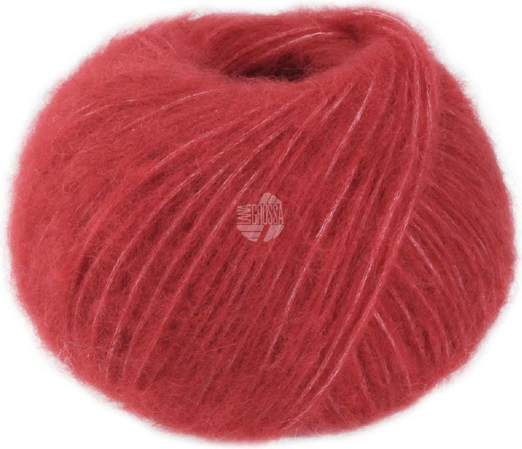 Lana Grossa - Alpaca Air II 0009 rot Produktbild 