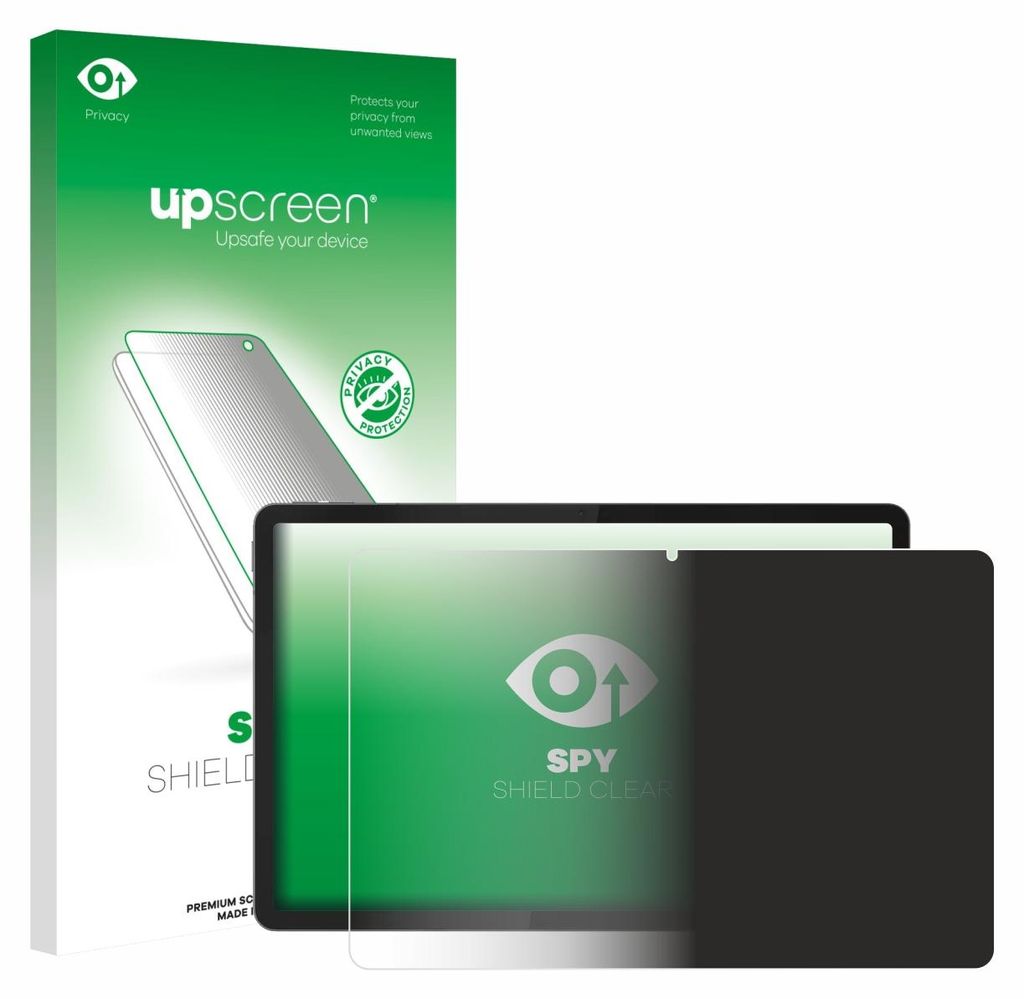 Für Lenovo Tab K12 ZAGJ0153SE Sichtschutzfolie Schutzfolie upscreen Anti-Spy Privacy Sichtschutz Blickschutz Display Schutz Folie Blaulichtfilter