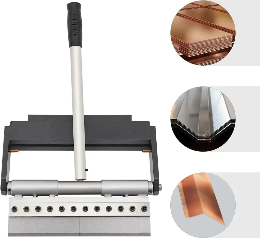 Plieuse à tôle en acier 45# robuste pour pliage précis de 0 à 90° - 4