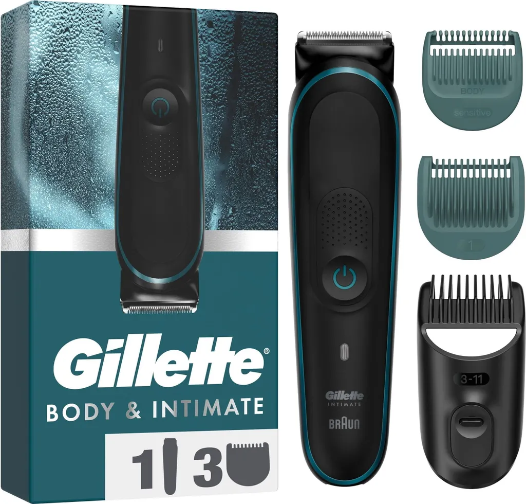 Gillette Intimate i5 avec lames SkinFirst pour éviter les irritations