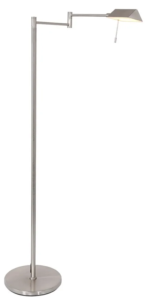 Lampadaire LED Acier et Verre Steinhauer Retina - Éclairage Chic Durable