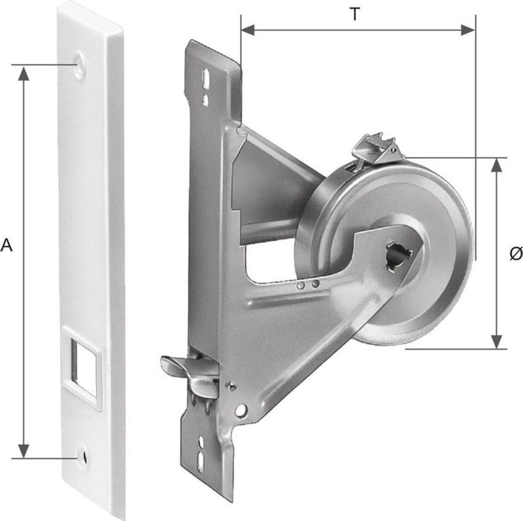 Gurtwickler 135 mm für 3-5m Gurt Produktbild 