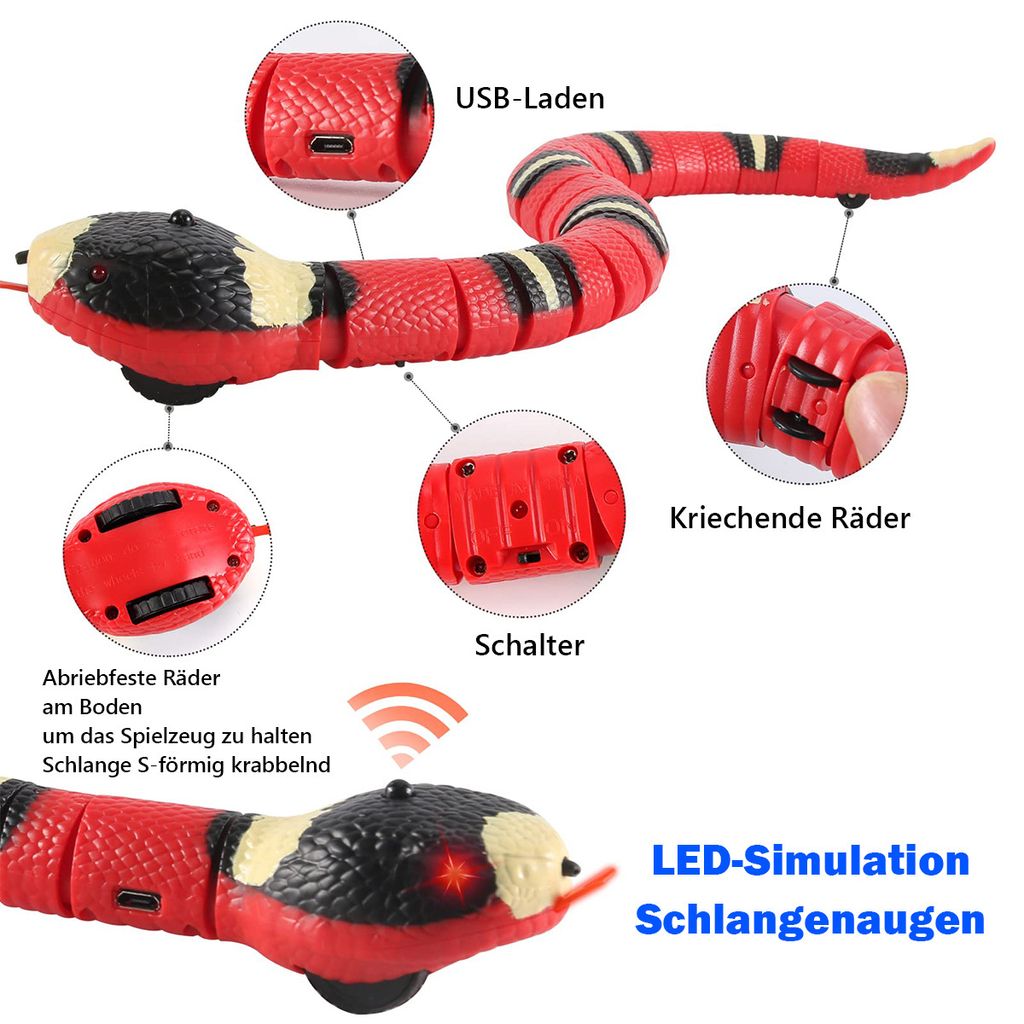 Spielzeug Schlange,Fernsteuerbare Elektrische
