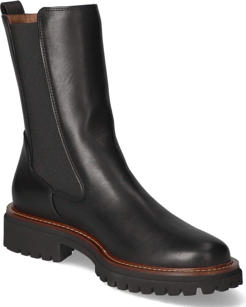 Paul Green Damen Stiefeletten/ Chelsea Boots Schwarz Produktbild 7