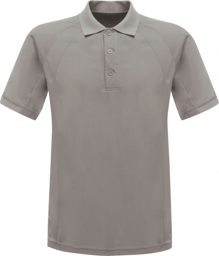 Regatta Hardwear Herren Coolweave Kurzarm Polo Shirt RW4606 (M) (Silbergrau)