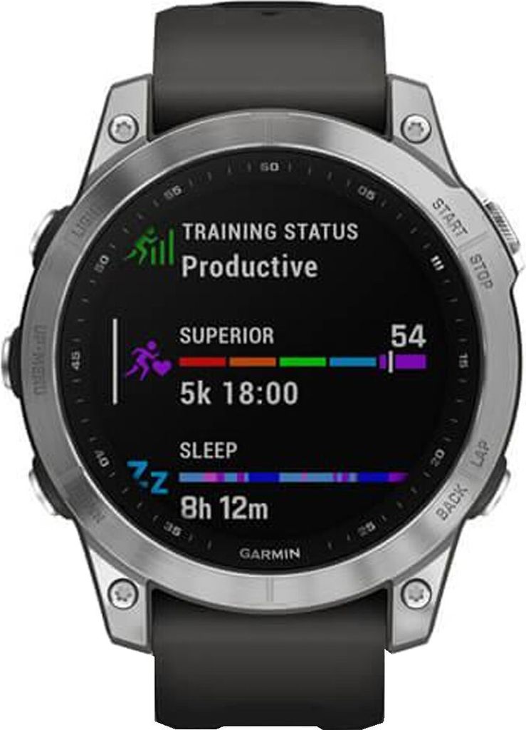 Garmin Fenix 7S Srebrny/Grafitowy Zdjęcie produktu 33