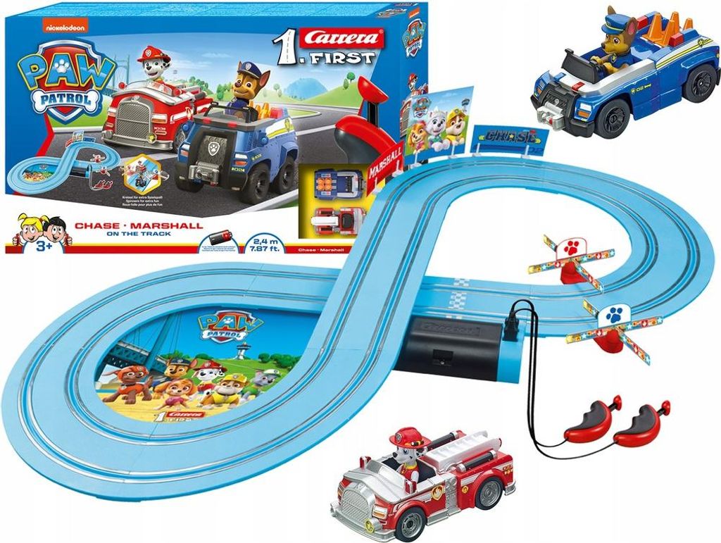 CARRERA FIRST Kinderrennbahn PAW PATROL - Na torze, Zdjęcie produktu 