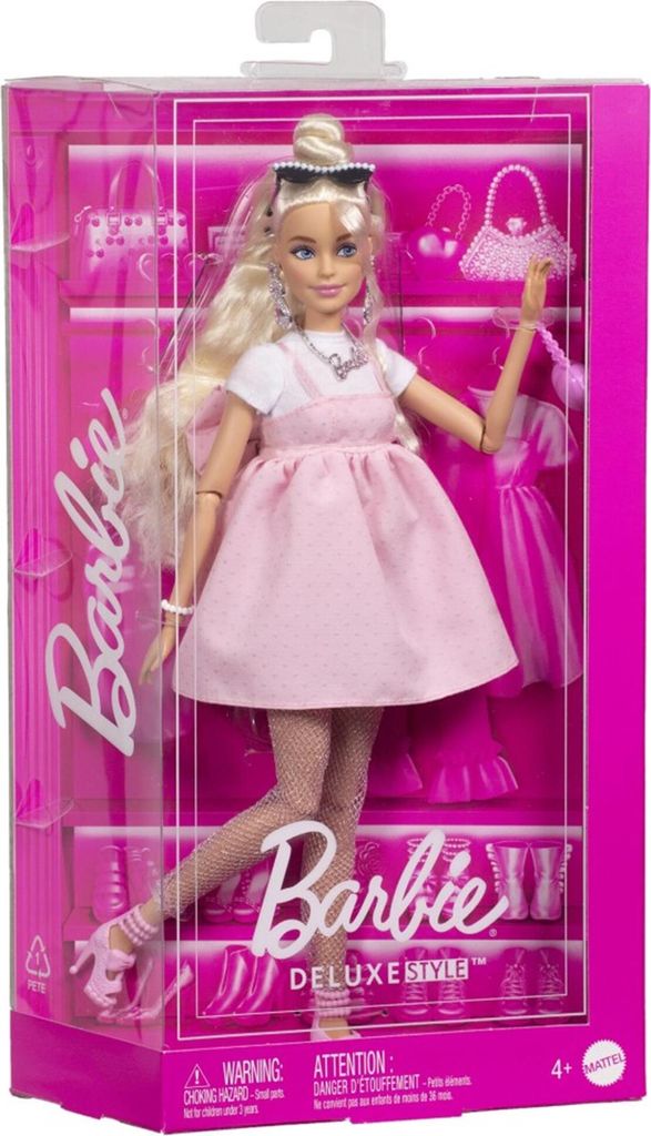 Barbie Deluxe Style blondes Haar Puppe HYV27 /2