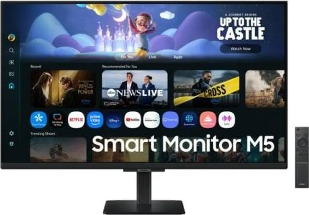 Écran PC 32 pouces Full HD Samsung pour Télétravail et Streaming TV