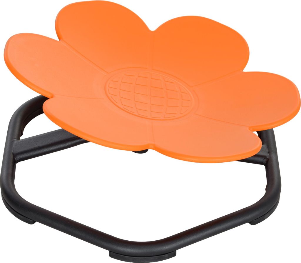 Sensorischer Kinderstuhl für Autismus, Balance Training Sitz aus Kunststoff in Orange, Drehstuhl für sensorische Integration