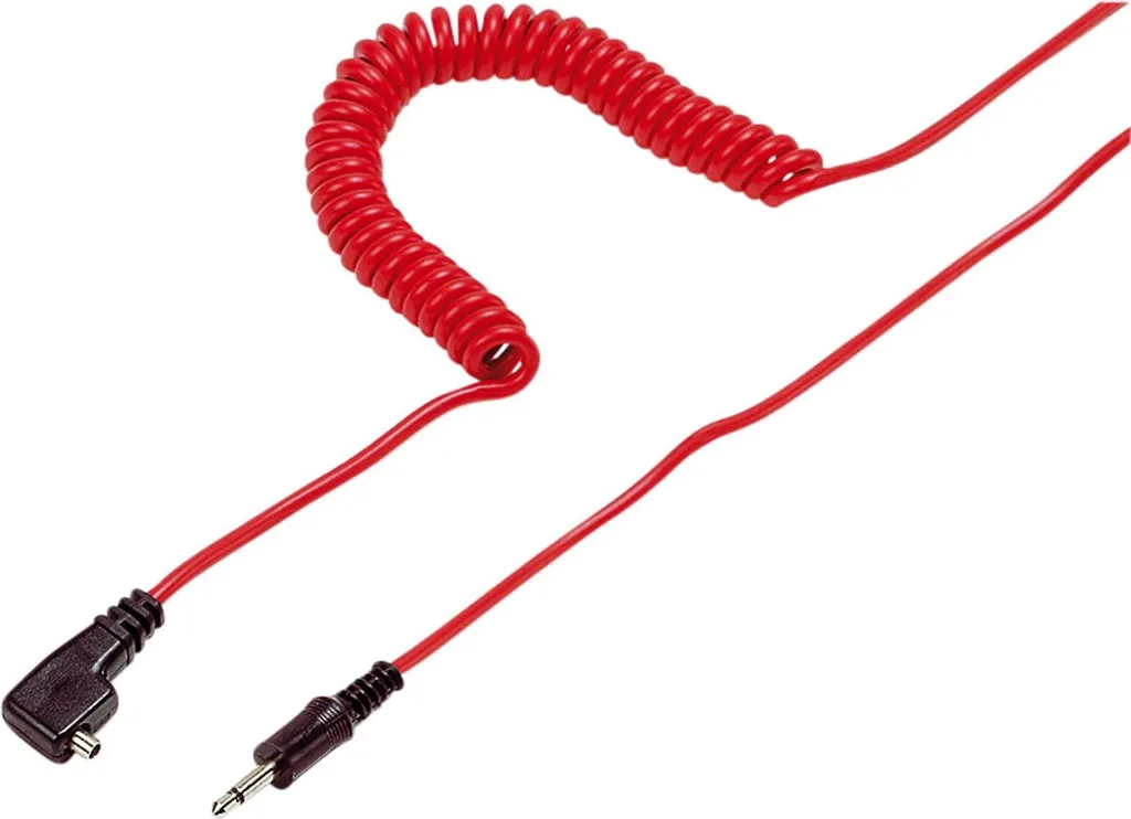 Câble Synchro Flash Kaiser KAI1408 de 10m avec prise PC et Jack 3,5mm