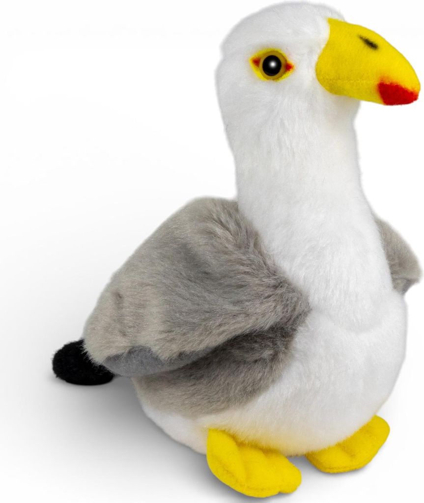 Carl Dick Čajka cca 14 cm plyšová hračka, látková hračka, Obrázok produktu 