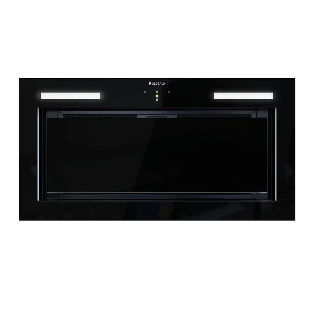 Hotte de cuisine Globalo Lumotion 60.1 Black idéale pour cuisine ouverte