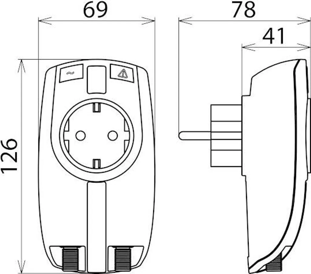 Protection surtension DEHN DPRO 230 TV avec prise coaxiale intégrée - 4