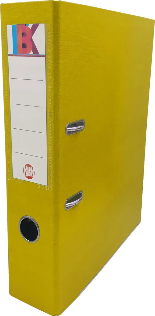 Raccoglitore KBK-PBS A4 Giallo 75mm 200-0028 | Archivio Professionale