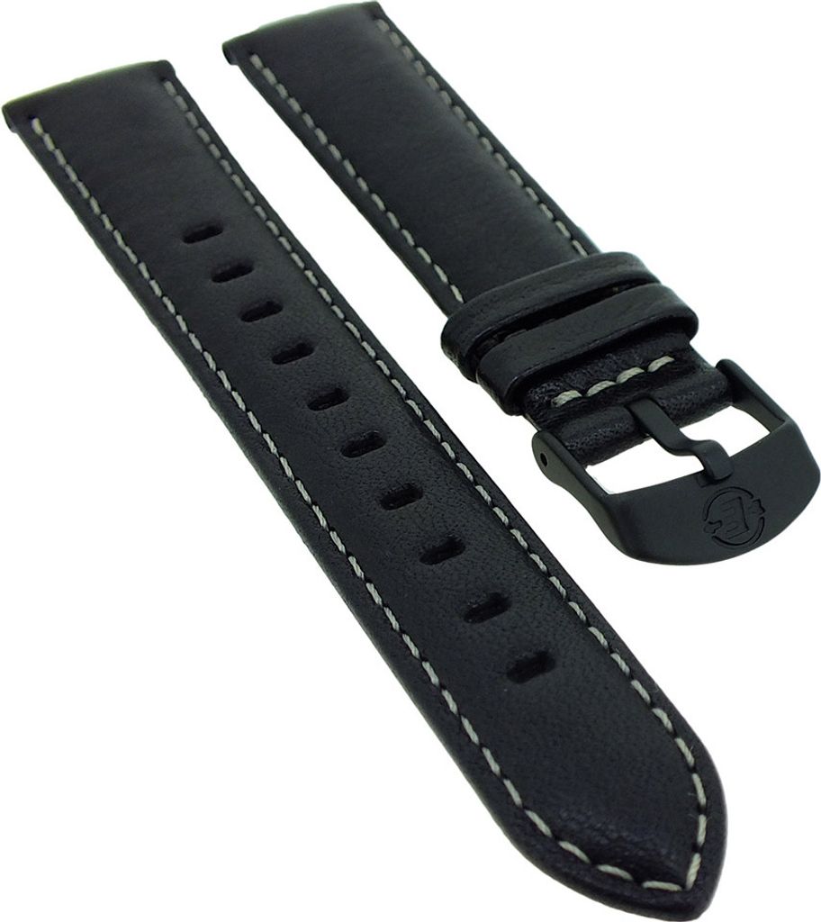 Timex Expedition | Uhrenarmband 18mm | Leder schwarz glatt | TW4B11200