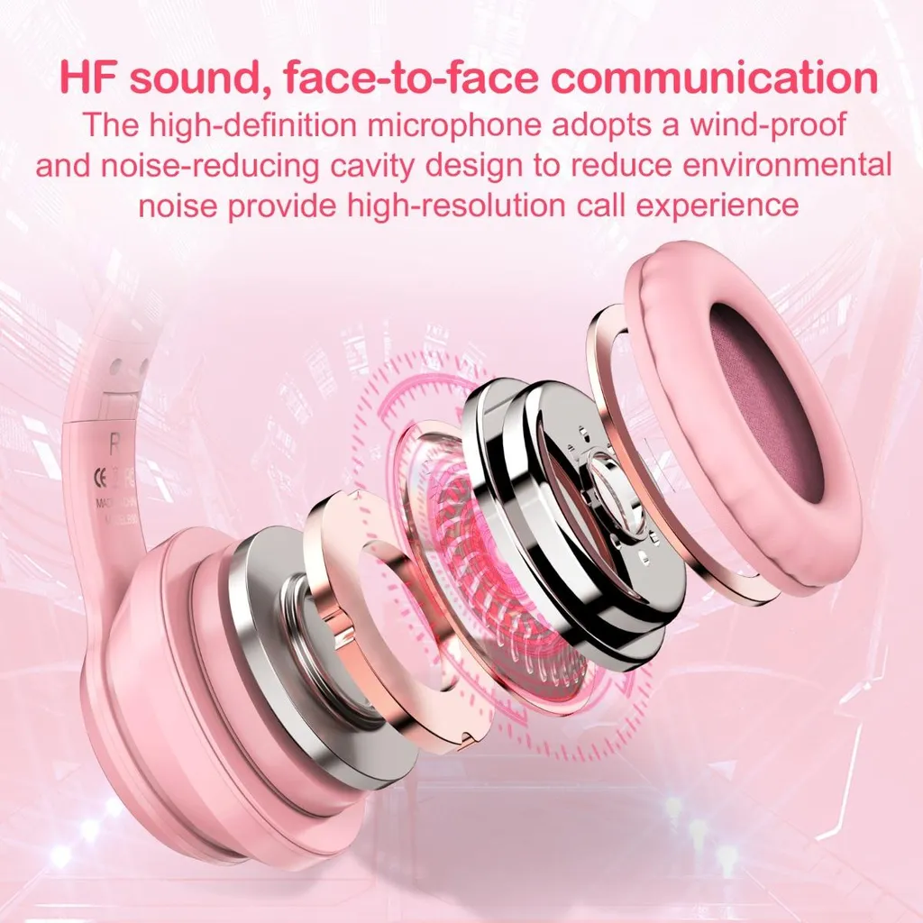 Fini les retards audio avec le casque Bluetooth INF Pink à faible latence - 10