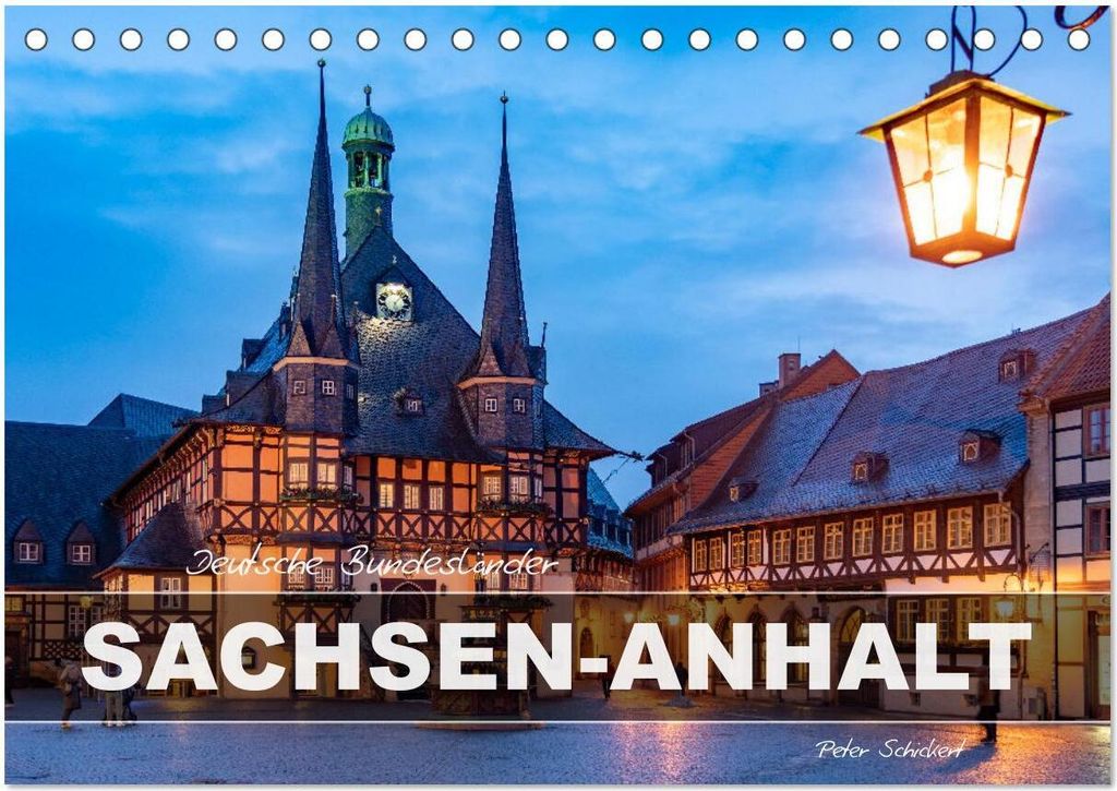 Deutsche Bundesländer - Sachsen-Anhalt (Tischkalender 2026 DIN A5 quer), CALVENDO Monatskalender
