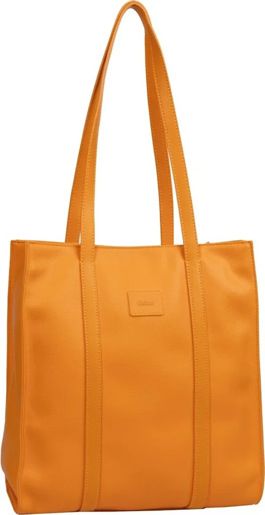 Sac cabas zippé Gabor Elfie M Orange grand fourre-tout pour femme