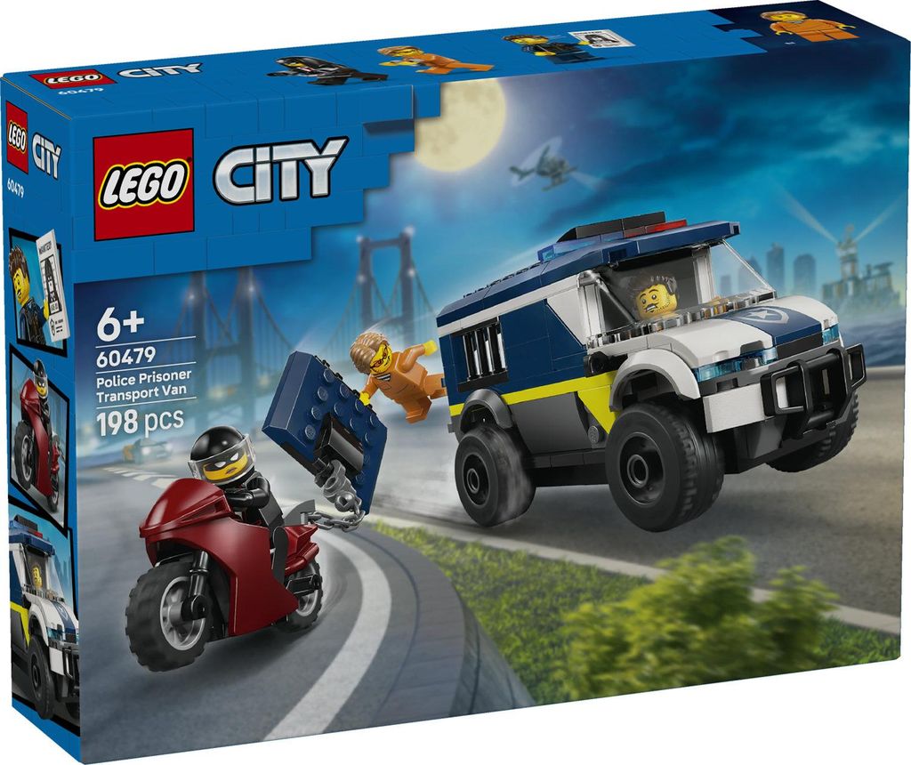 LEGO City Transportwagen voor gevangenen - Productafbeelding 