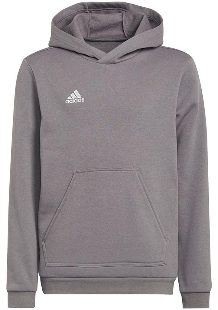 Adidas - "Entrada 22" Kapuzenpullover für Kinder MR429 (146-152) (Grau/Silber)