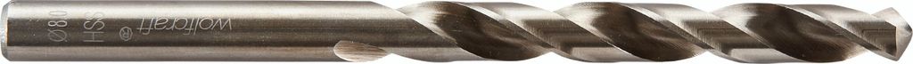 Wolfcraft Spiralbohrer HSS geschliffen D 8,0 mm