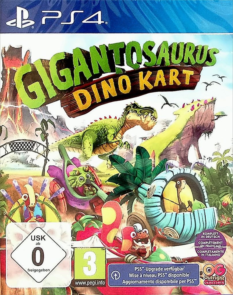 GAME Gigantosaurus: Dino Kart (PS4), PlayStation 4, E Produktbild 