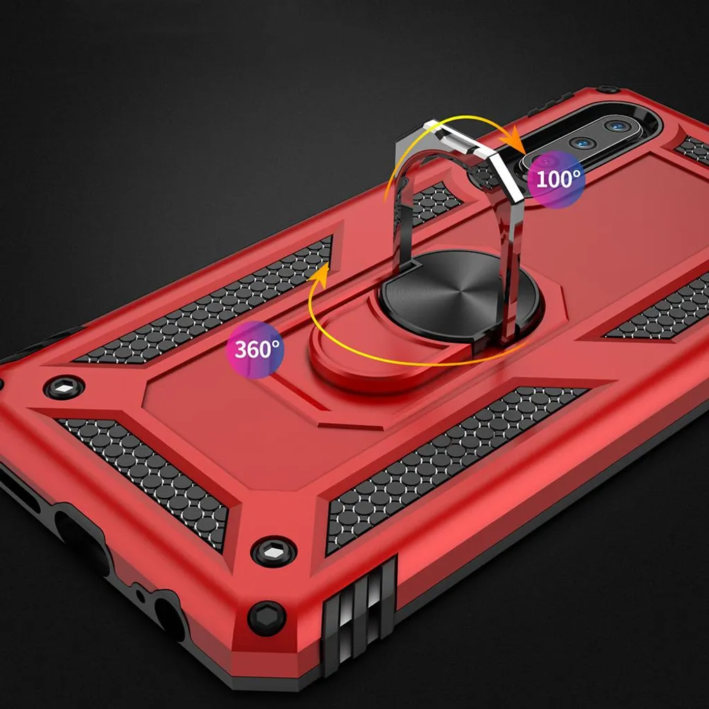 Custodia Rossa Huawei P30 Pro: Stile Rugged e Sicurezza Totale - 4