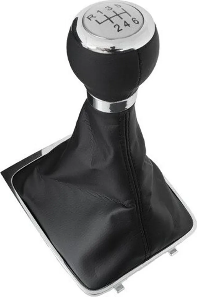 Remplacer pommeau de vitesse 6 rapports VW Passat B6 noir argenté neuf