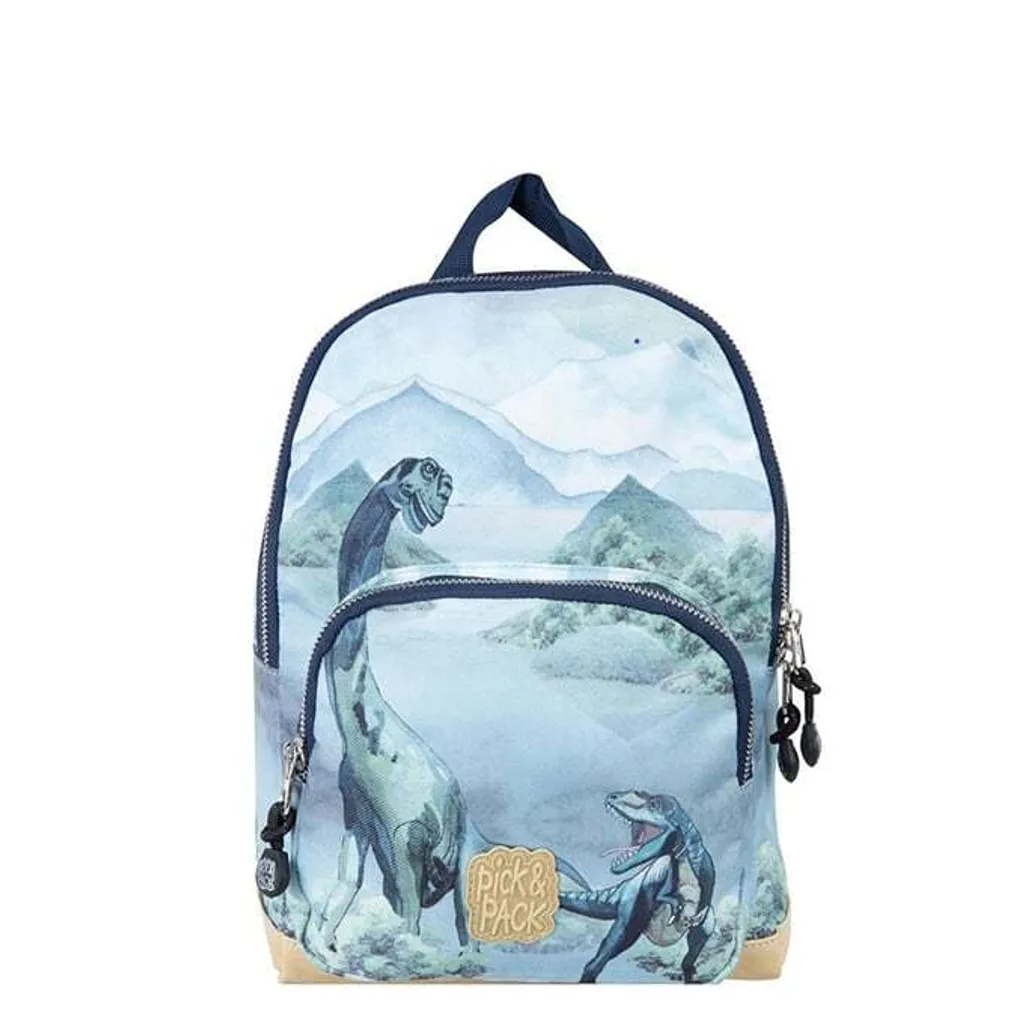 Sac à dos école maternelle dinosaures 7 litres Pick & Pack Green