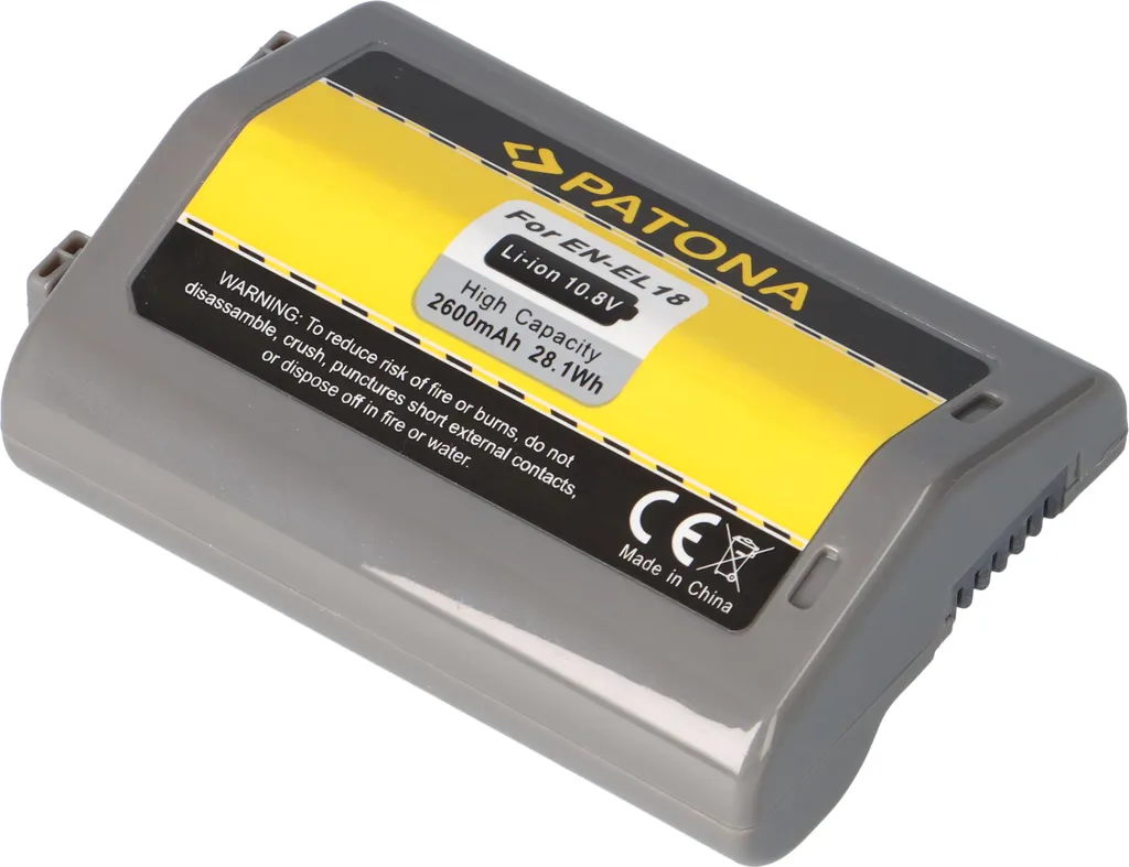 Batterie EN-EL18 pour Nikon D4 : évitez les pannes de batterie en rafale