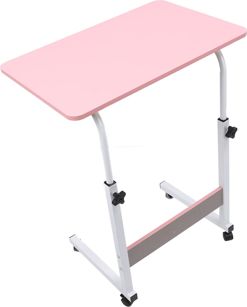 Sofa-Bett-Beistelltisch Mobiler Laptop-Computertisch Wagen Über-Bett-Tisch mit Rädern für Sofa Laptop Kaffee Snack Höhenverstellung 31,5 x 15,7...