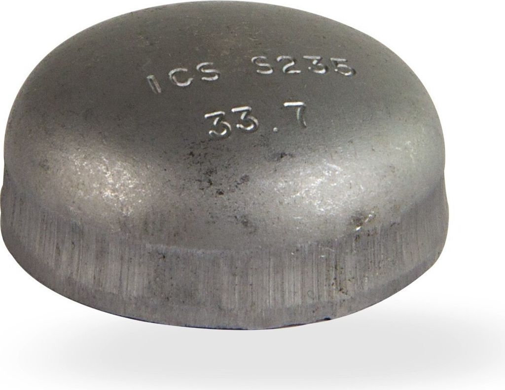 Stahl Klöpperboden 2 Zoll 60,3 mm DN50 Blindkappe schwarz Produktbild 