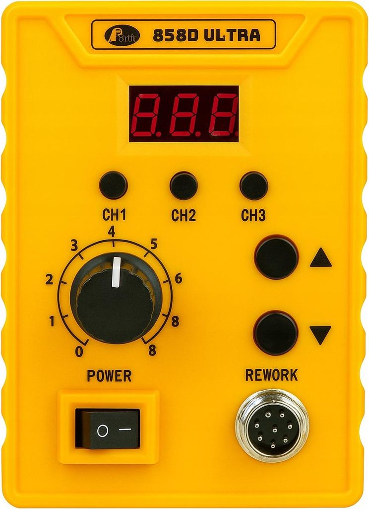 Rosfix 858D Ultra Hot Air 700W 3 Memory | Stazione di Immagine del prodotto 
