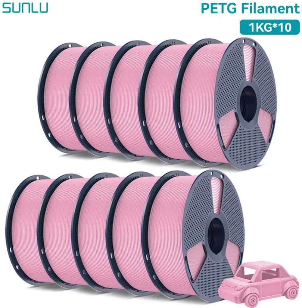 Bobine de Filament 3D Rose Sakura Robuste pour Impression Haute Précision - 2