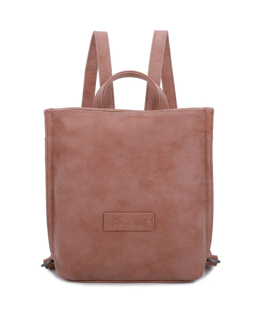 Zaino Fritzi aus Preußen Fritzi53 Vintage Marrone | Ecopelle Vegan