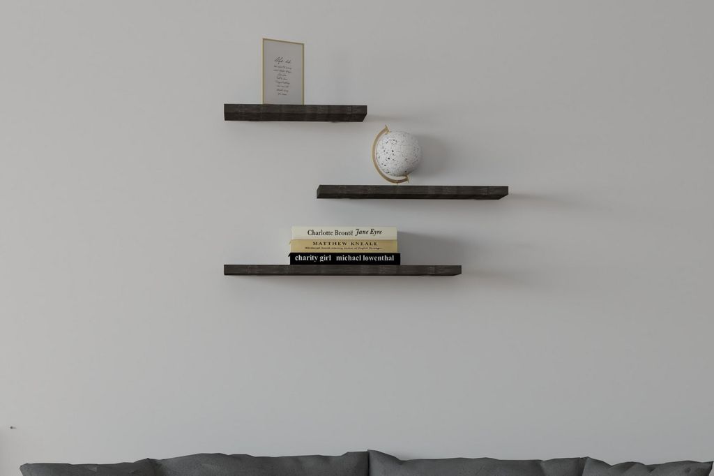 Skye Decor, Leila - Anthracite, Wandregal, Anthrazit, 100 % Produktbild 