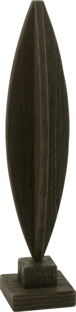 J-Line Luke Décoration sur pied en bois de pin noir - Taille Small