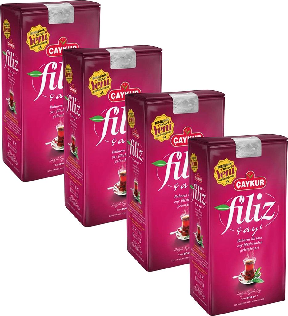 Naturell Caykur Filiz Türkischer Schwarzer Tee 4x 500 gr Produktbild 