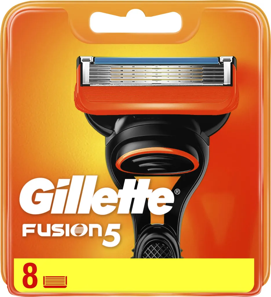 Gillette Fusion5 Ricambi 8 Pezzi - Testine Originali per Rasatura Profonda