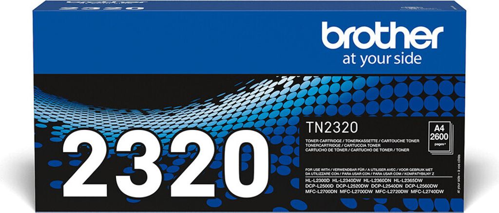 Brother Toner TN-2320 Schwarz (ca. 2600 Seiten) Produktbild 