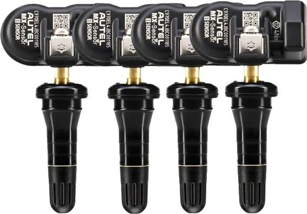 Capteur TPMS pour changement de pneus hiver et été, lot de 4 valves
