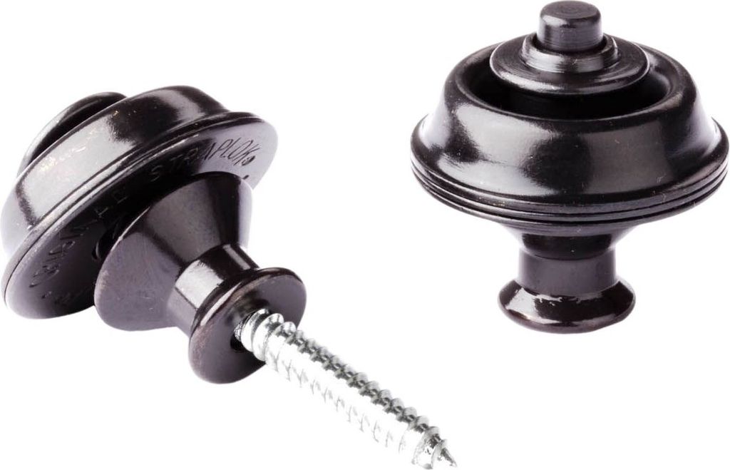 Dunlop SLS1033BK Black Strap Lock