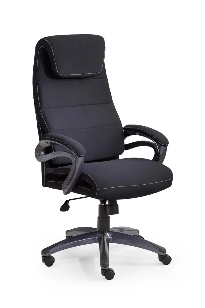 Fauteuil Sidney en tissu bouclé blanc - Chaise design de salon moderne