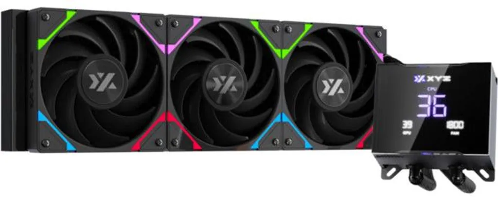 Refroidisseur AIO 360mm avec Régulation Thermique XYZ Hydrotemp-360B